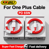 NNBILI PD 65W 6A  For Oneplus USB/Type C to Type C Super Fast Charging Data Cable For 13 12 11 10 Pro 9 10T 9R 8T 8 7 Cable