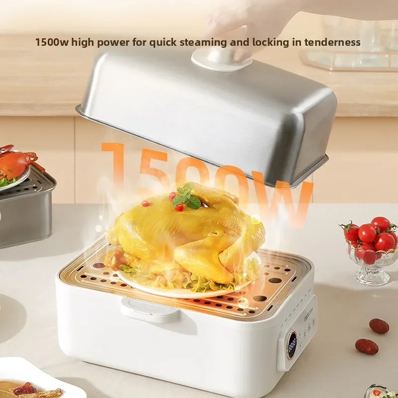 

220V Xike Electric Steamer Multifunctional 304 Stainless Steel Steaming and Stewing Large Capacity WWL