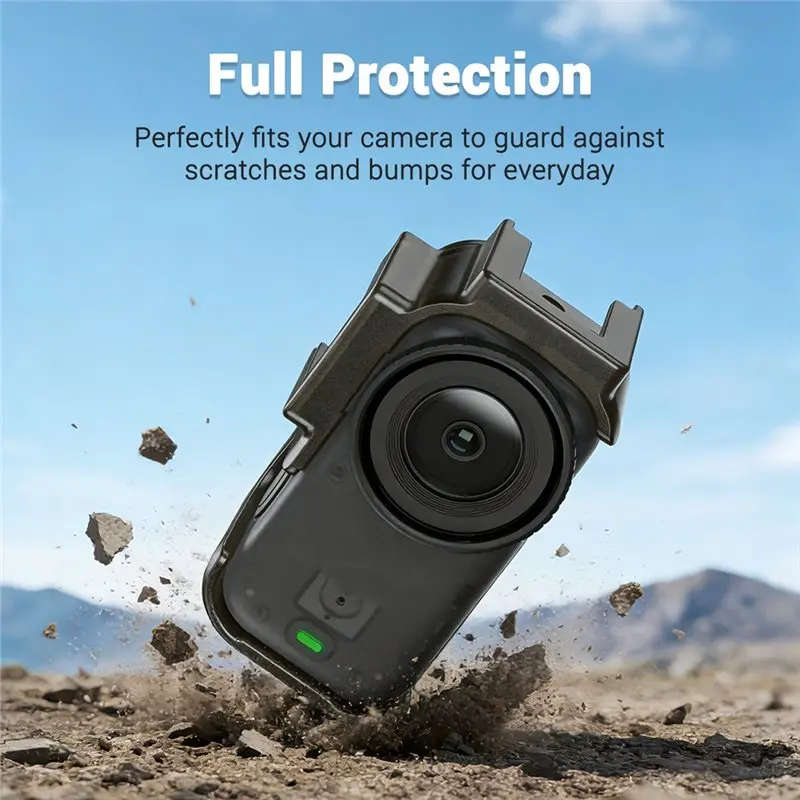 LXYB18B Protective Camera Cage Quick-Release Base For DJI Osmo Nano-Multifunctional Accessory For Horizontal/Vertical Shooting