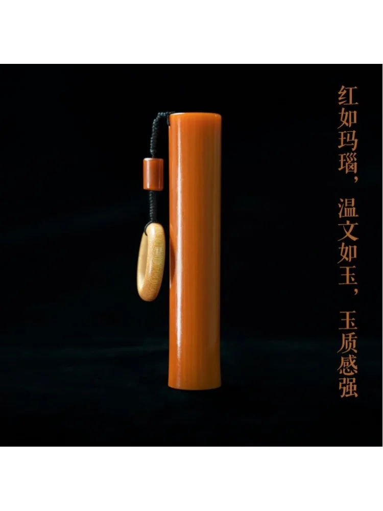 Solid Bamboo Hand Roll Wenwan Jade Bamboo Craft Palm Fidget Toy Men Playable Decor Stress Relief Collectible Gift Idea Natural