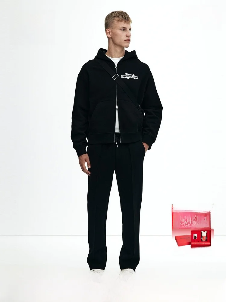 

Мужские брюки для бега прямого кроя H&M: повседневные, удобные, из комфортной ткани, без особых функций