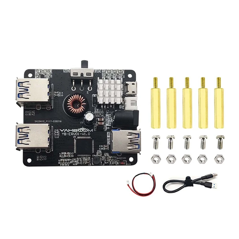 

Black Expansion Board Suitable For ROS Robot Car Sunrise X3 PI Raspberry Pi JETSON NANO Series Motherboard