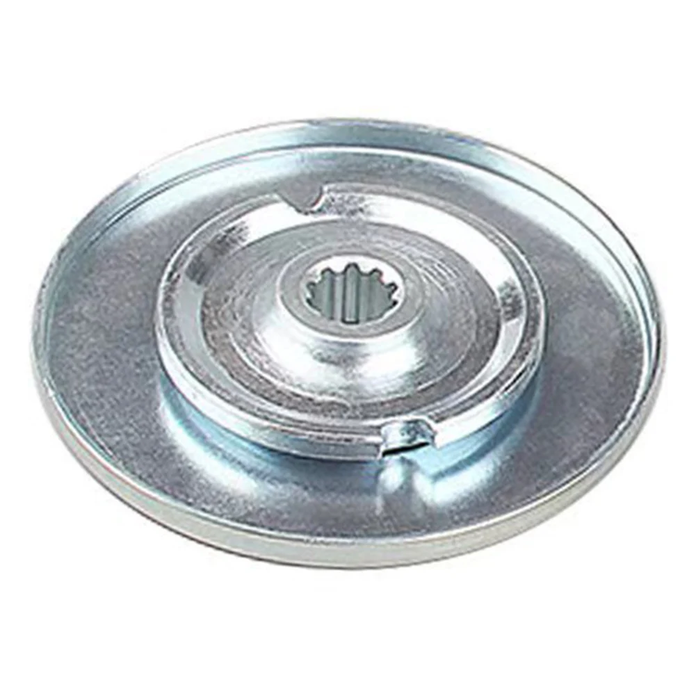 Adapter-Kit für Rasentrimmer mit 4 Metallteilen: Kragenmutter, Aufsitzplatte, Druckunterlegscheibe, Druckplatte für die Wartung von Rasenmähern