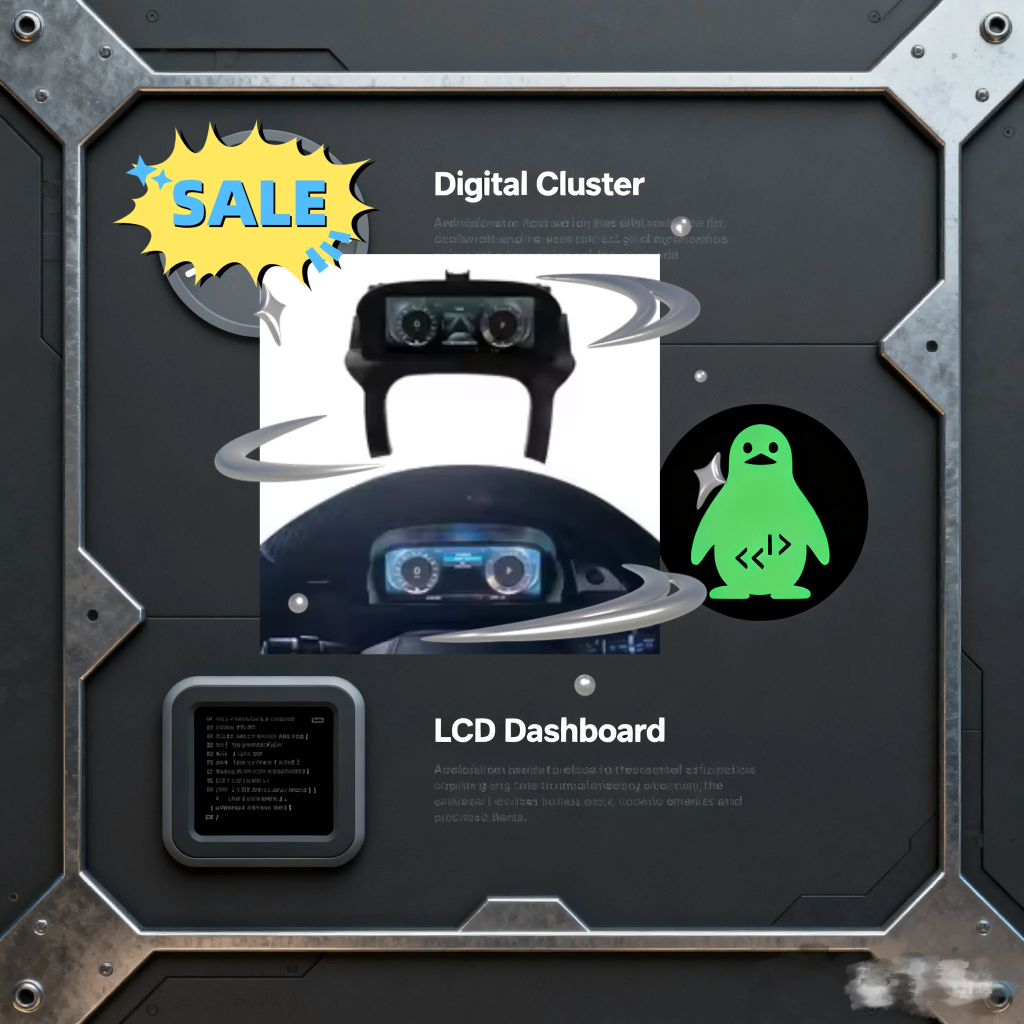 

Система Linux 12,3-дюймовый цифровой приборный кластер для Land Rover Range Rover Evoque 2012-2019, ЖК-дисплей, приборная панель, спидометр