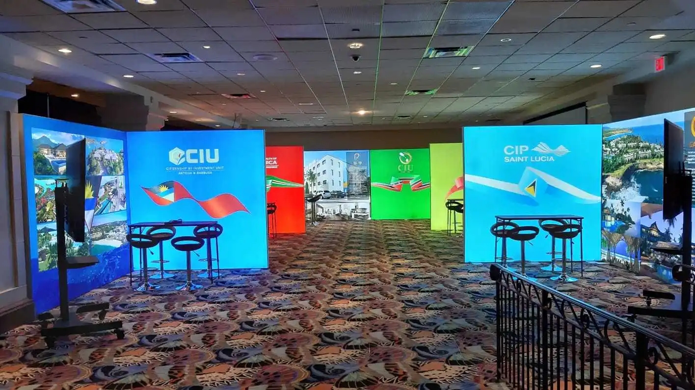 العرض التجاري 20x30 جدار المعرض التجاري