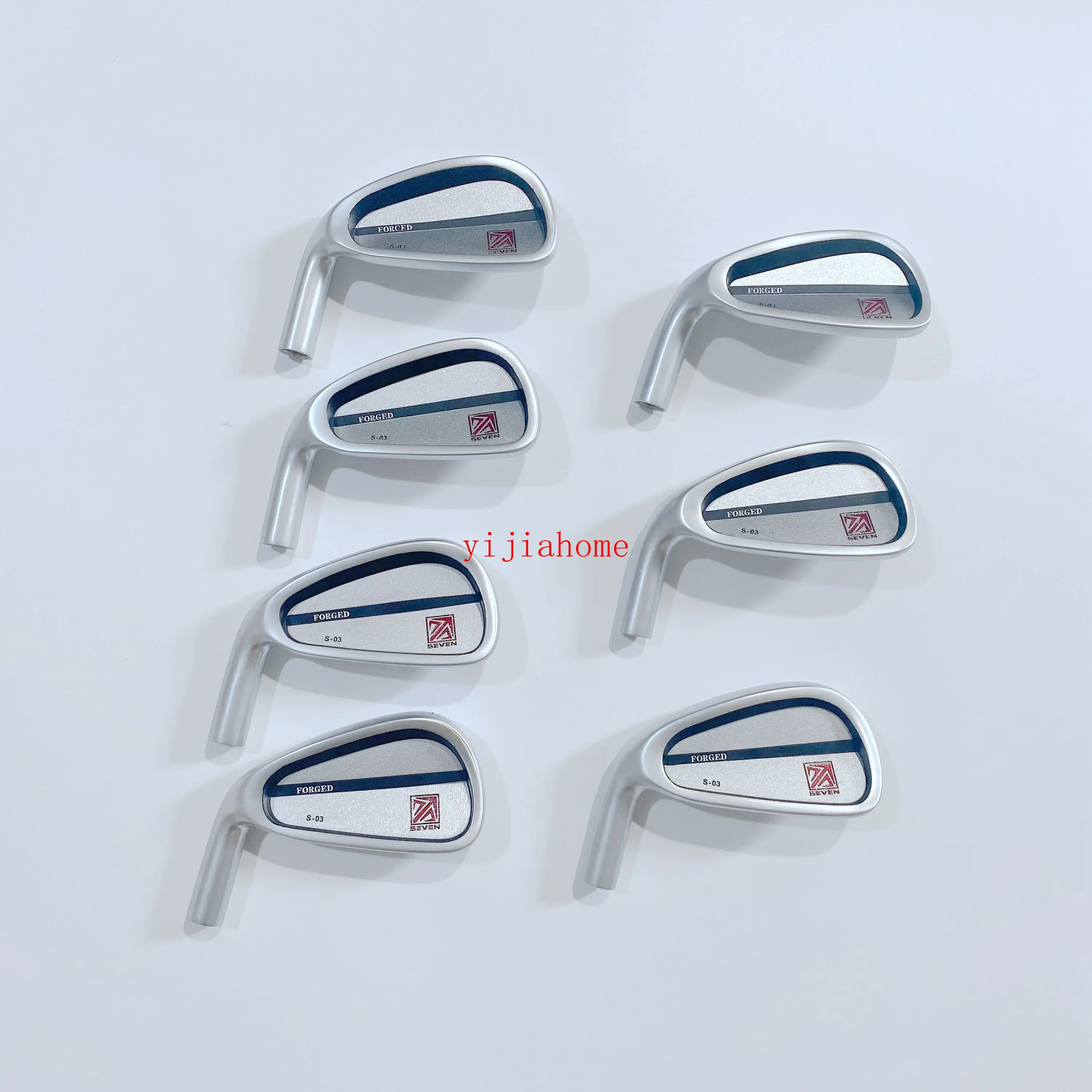 Golf Club Irons Head Left-handed Seven S20C Forged CNC 4-P 7Pcs