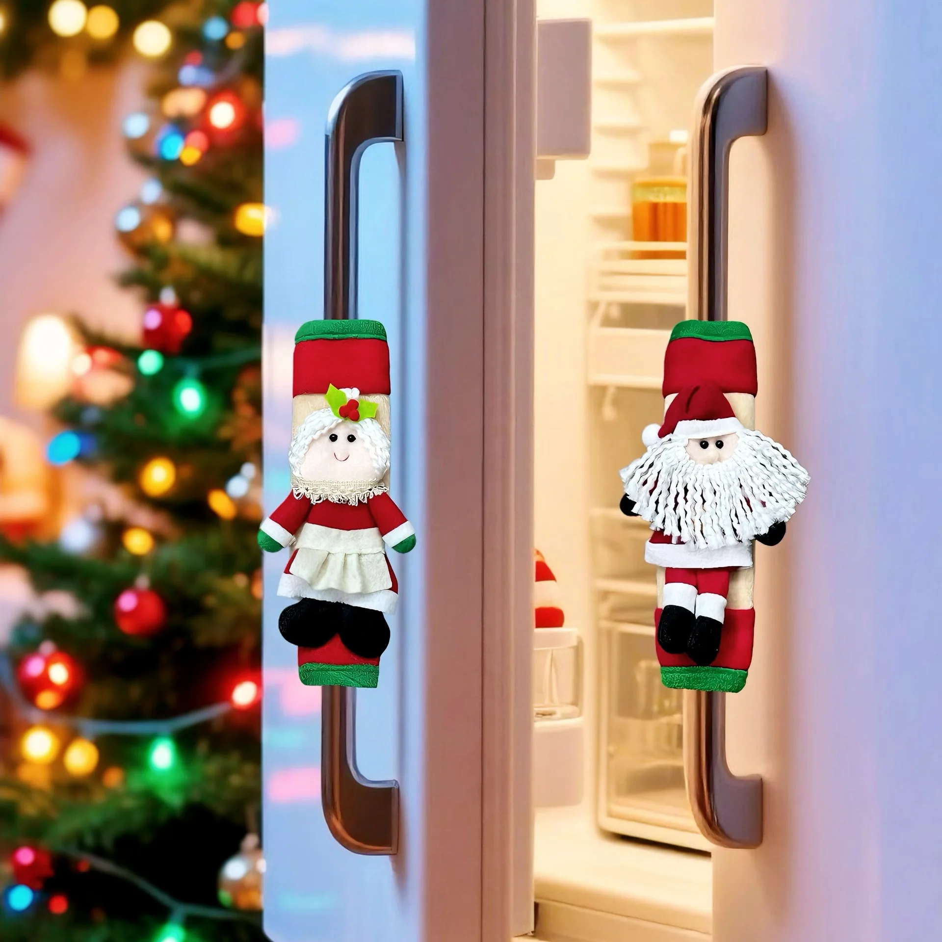 New Christmas Refrigerator Doo - đánh giá và giá Kitchen Appliances Oven