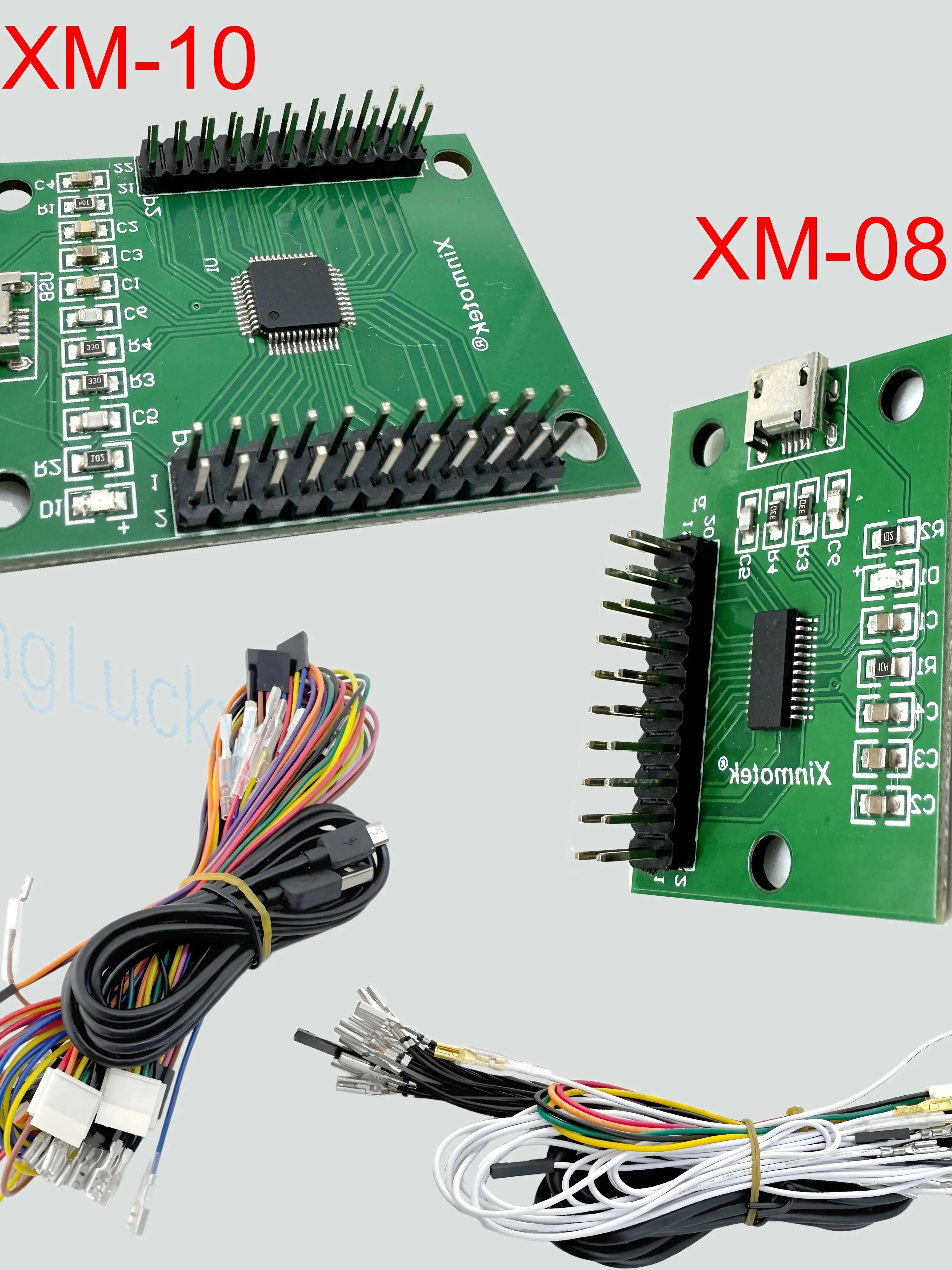 XINMOTEK XM-10/08 PS3/PC/Raspberry Pi/Android Micro USB Board Arcade Null Verzögerung Spiel Joystick taste Controller Mit Kabel – Detail 4