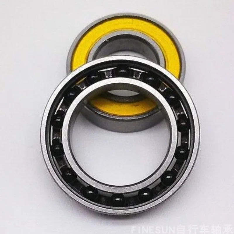 Ceramic Beads | Stainless Steel Bearings | ABEC-3 | S6800-2RS-CERAMIC (10x19x5mm)