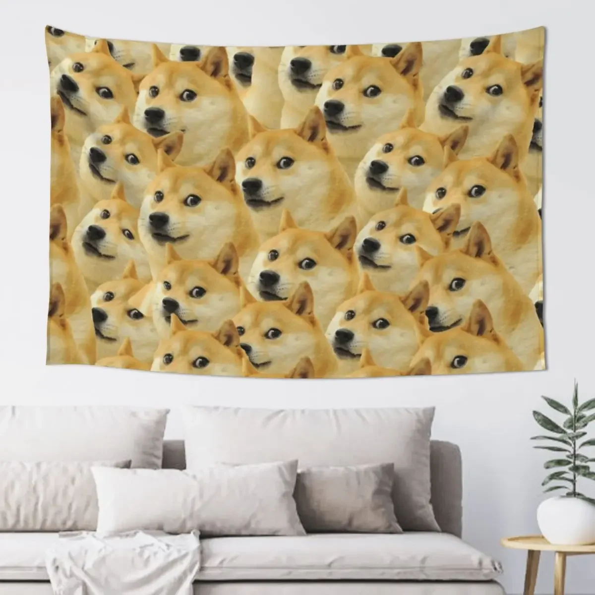 

Doge Tapestry Christmas Decoration Decorative Wall Murals Decorative Paintings Wall Decoration Items Tapestry