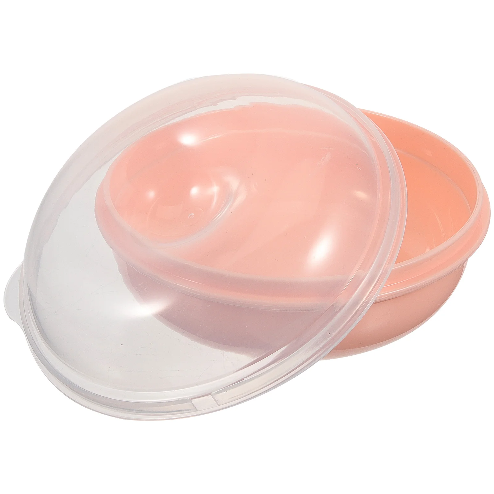 

1pc Microwavable Container Portable Box For Kitchen Countertop Airtight Loaf Storage Organizer Clear Large Loaf Container Bread