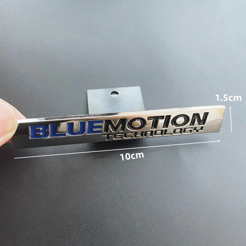 3D Metal Car Trunk Grill Badge Bluemotion Emblem Stickers For VW Passat B8 Polo Golf 6 7 Logo Bluemotion Volkswagen Accessories