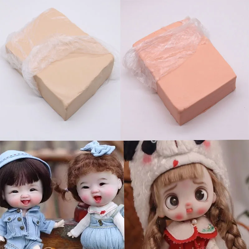 

1kg Polymer Clay Professional Doll Q Edition Diy Live Figure Sculpture Handmade Material Skin Color Clay