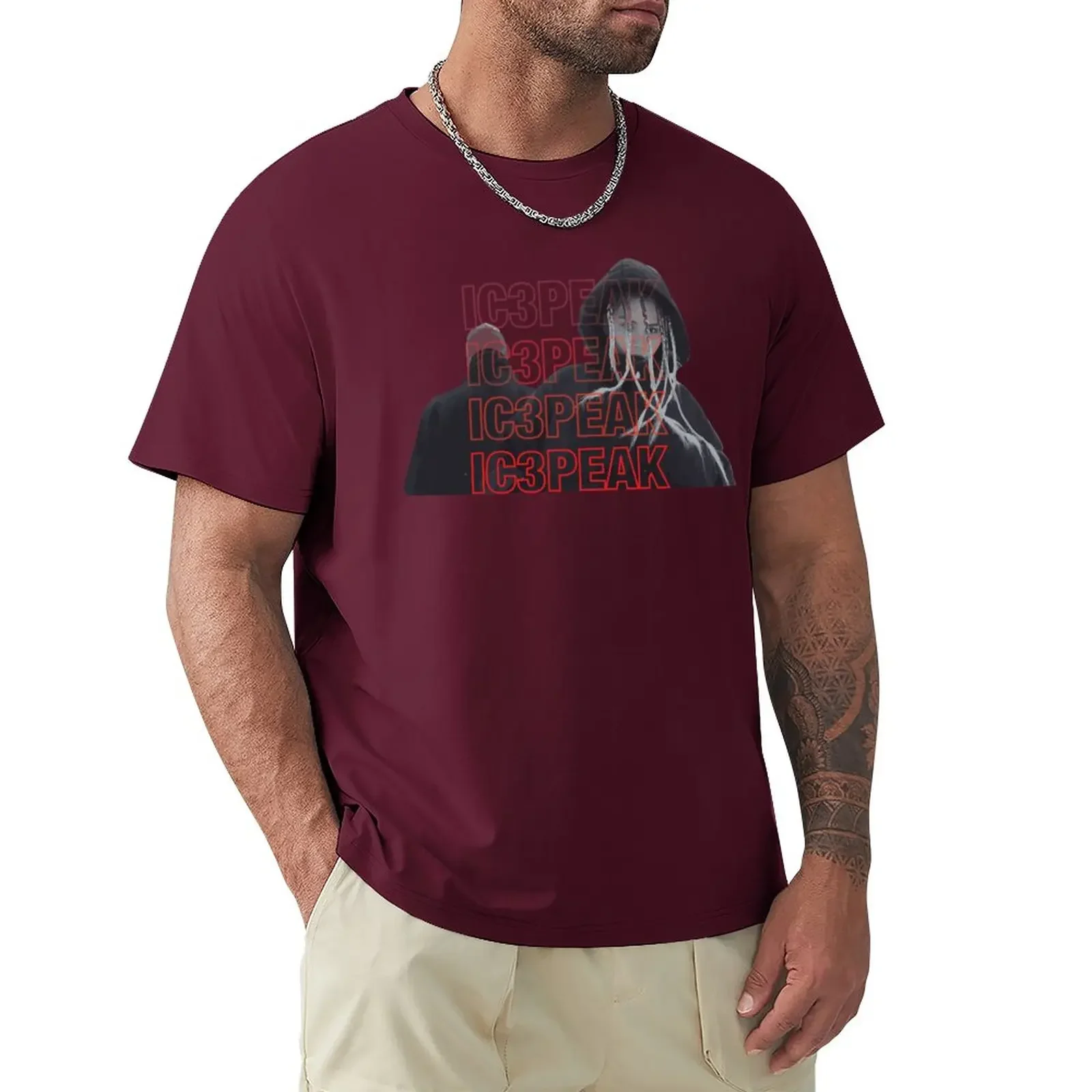 

ICEPEAK - IC3PEAK (BACK) T-Shirt customs plain Clothing vintage graphic tee t shirts for men