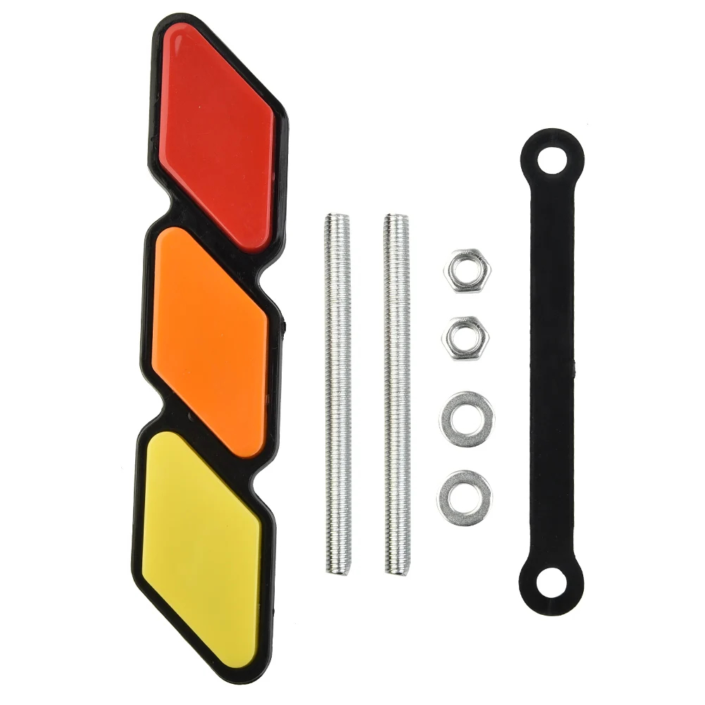 3 Color Grille Badge Emblems For Toyota For TRD For Tacoma For Tundra For 4Runner For Rav4 Strip Of Air Inlet Grille Accessories