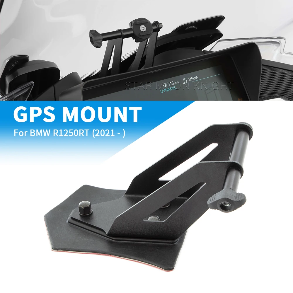 

For BMW R 1250 RT R1250RT 2021 2022 2023- Motorcycle Navigation Bracket GPS Mount Device Carrier SMART PHONE Adapt Holder