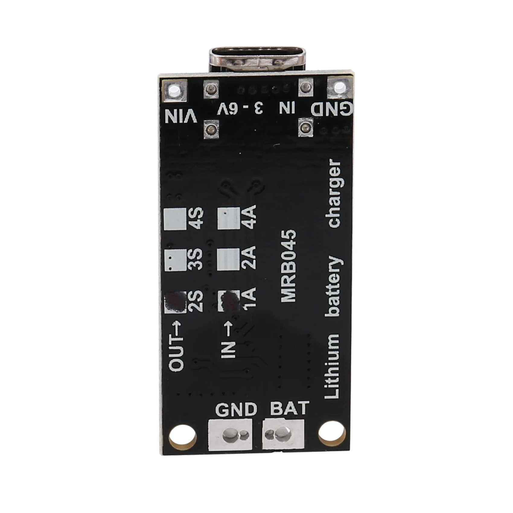 Módulo de cargador de polímero de litio tipo C a elevador para 18650