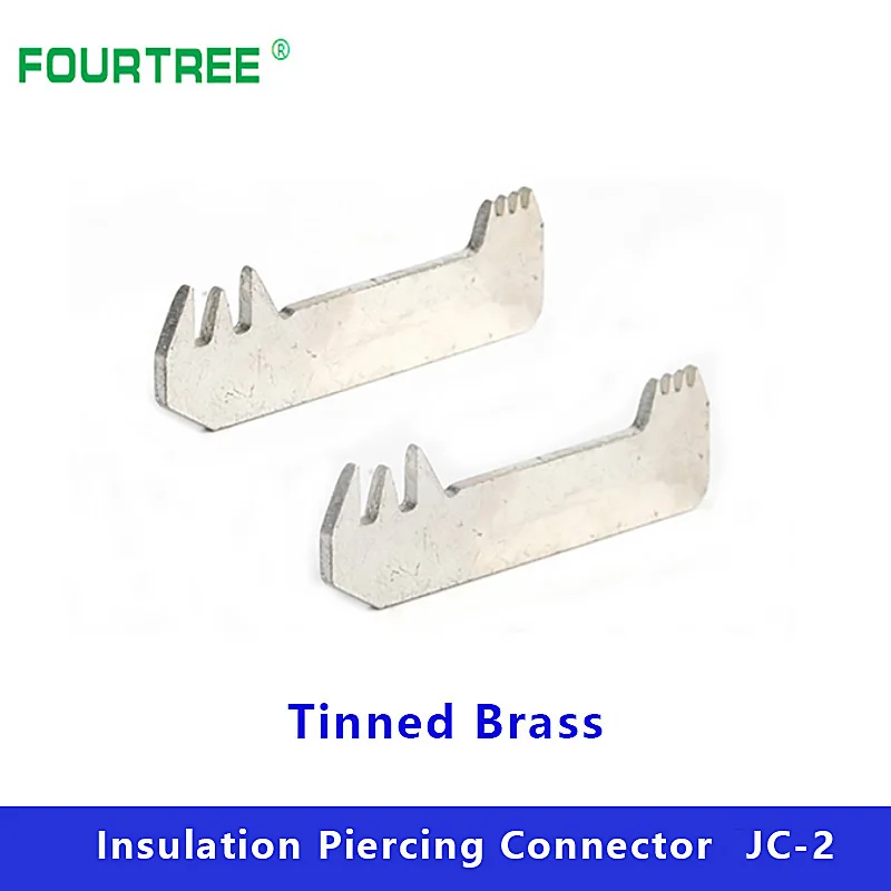 1Pcs Insulation Piercing Clamp No-Peeling Cable Connector Quick Splitter 1KV Main Line Section 16-95mm2 Branch 1.5-10mm2 JC-2