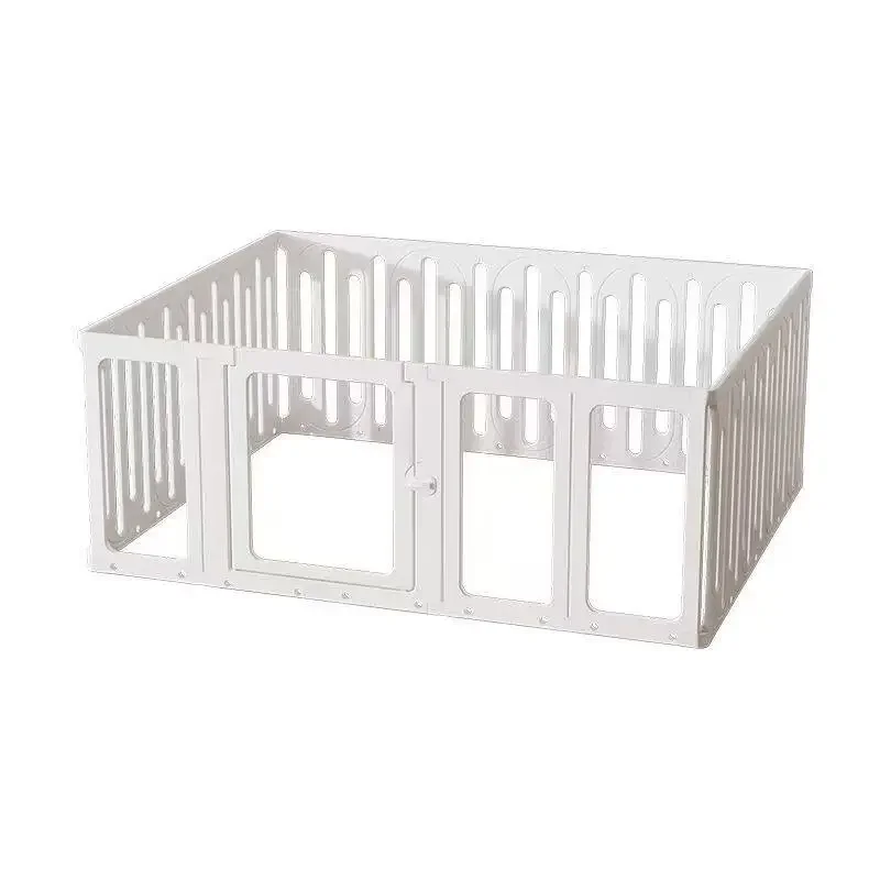 #Modular Equipment Dog Fence Large Outdoor Barrier To Stairs Dog Fence Folding Plastic Kennel Barrera Para Mascotas Dog Supplies