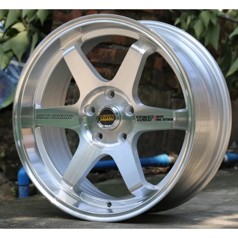 عجلات مصبوبة 5x120 5x114.3 5 × 108 5 × 100 15، 16، 17، 18، 19 بوصة ET38/35، مناسبة لجميع موديلات السيارات، إطارات عالية الأداء #3