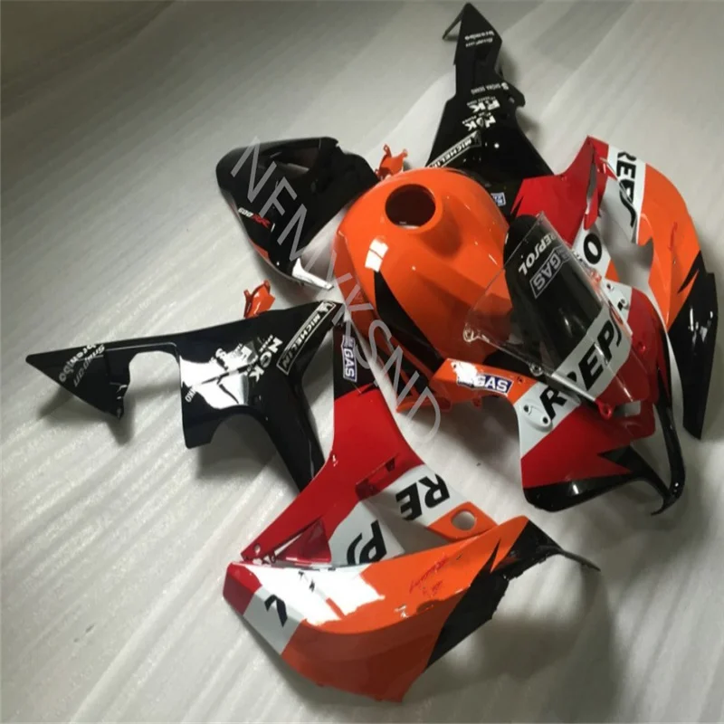 

Orange red black white Motorcycle fairing CBR 600 RR 07 08 for Honda CBR600RR 2007 2008 CBR 600RR 2007 - 2008 Plastic Fairings