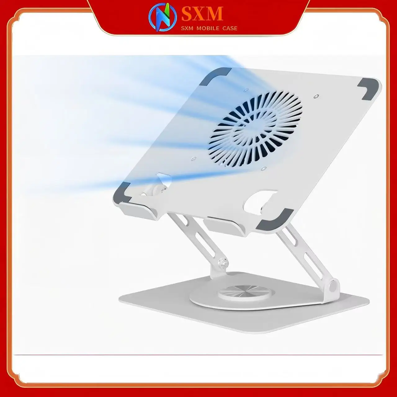 

Поворотный подъемник, складная подставка для ноутбука, плоская высота столешницы, кронштейн охлаждения вентилятора