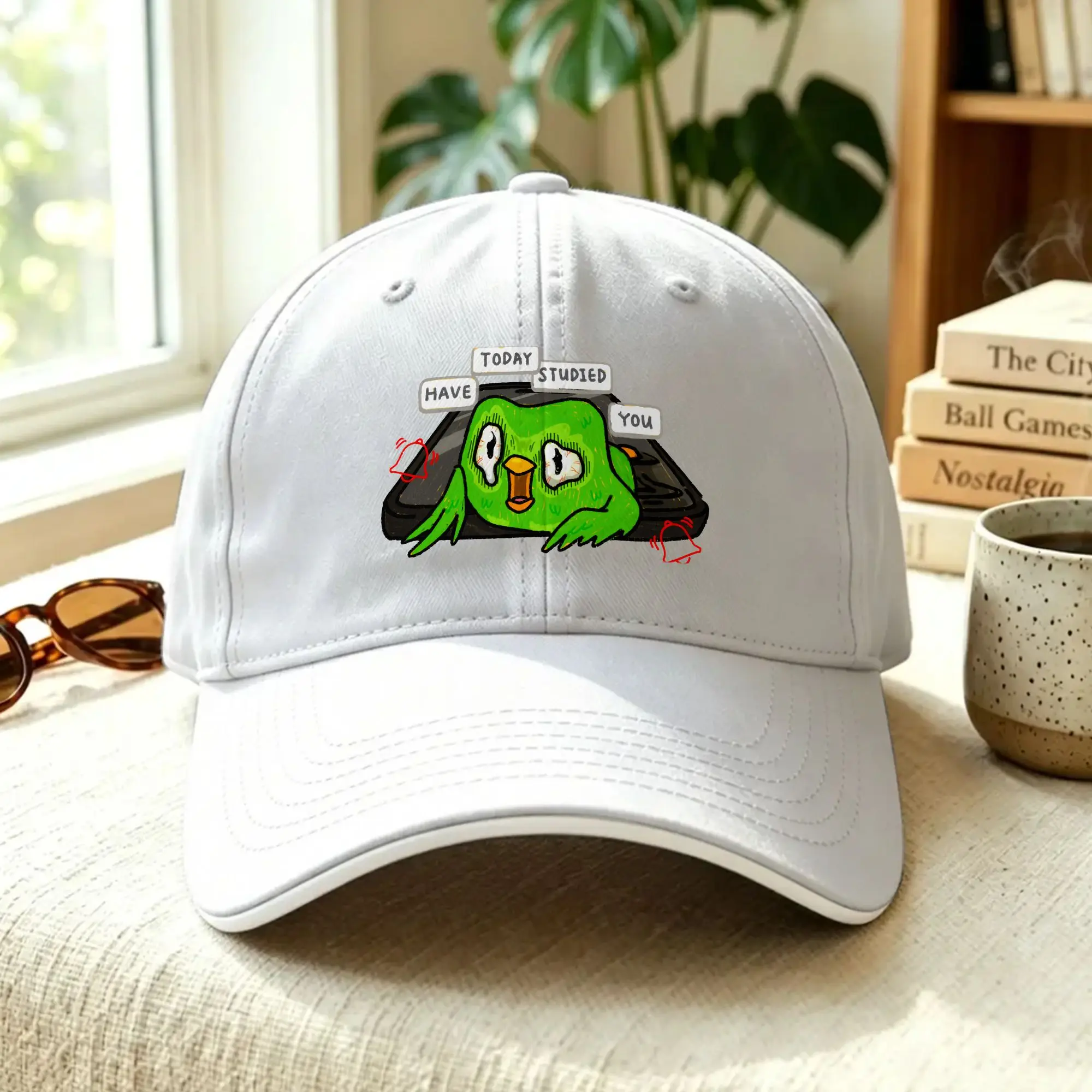 Summer Owl Baseball Cap Duolingos horror  Hiking Fishing Casual Custom Logo Sun Trucker Hat Female Male Wholesale Baseball Caps