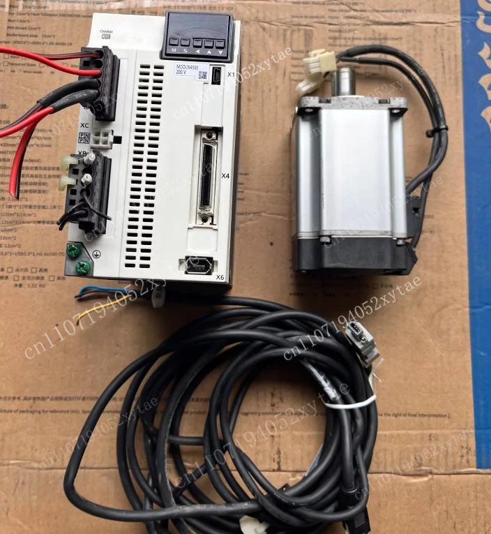 1 set of a6 servo drive mddln45se supporting motor msmf092l1u2m power 1.0kw voltage 200-240v
