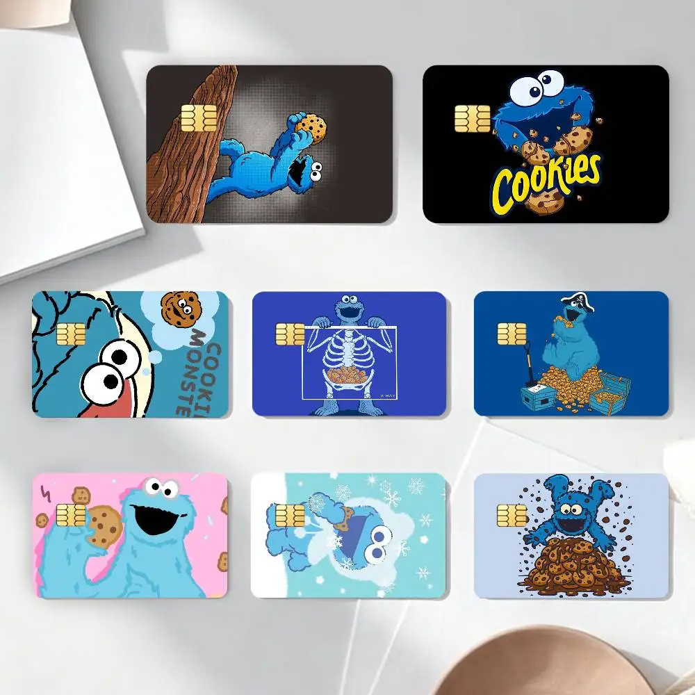 

C-Cookie-M-Monster Sticker Decoration Creative Bank Card Bus Metro Waterproof Sticker