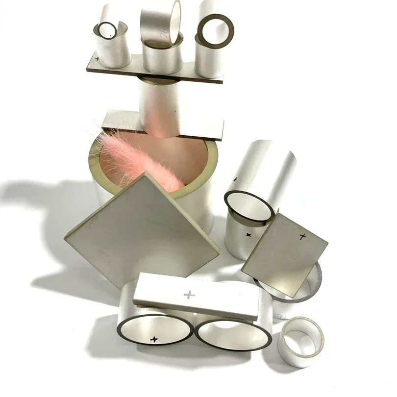 25 Teile/los OD11,4xID9,4xT10mm PZT5 Rohr Keramik Piezoelektrischen