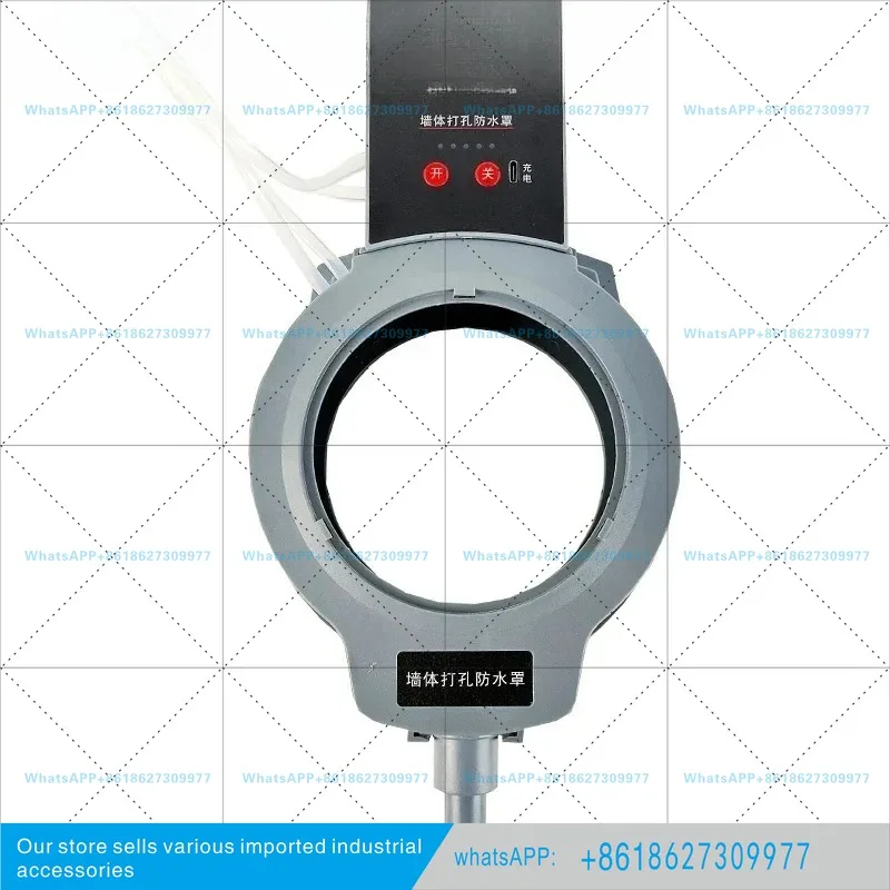 Air conditioner through the wall, rhinestone,electric hammer punched holes,range hood anti-fouling,no need to fix waterproof bag
