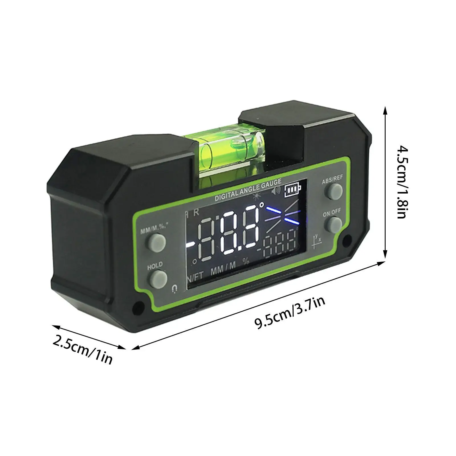 Inclinometer Double Axis Digital Display Angle for Construction