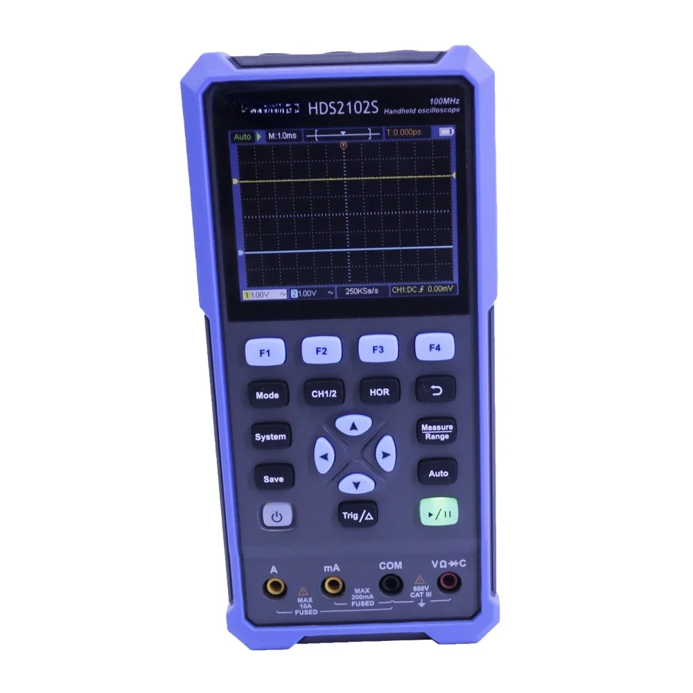 

OWON HDS2102S 3-In-1 Digital Oscilloscope 100MHz 2 Channels +Multimeter + Signal Generator