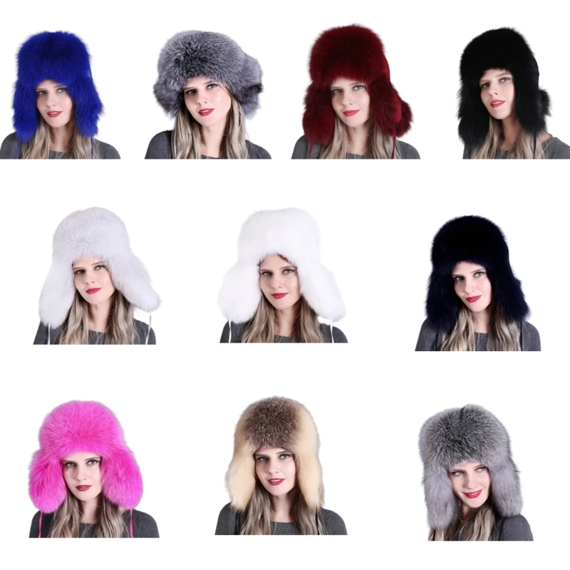 Personality Accessory Hat Artistic Youth Hats Winter Women's Thickening Hat