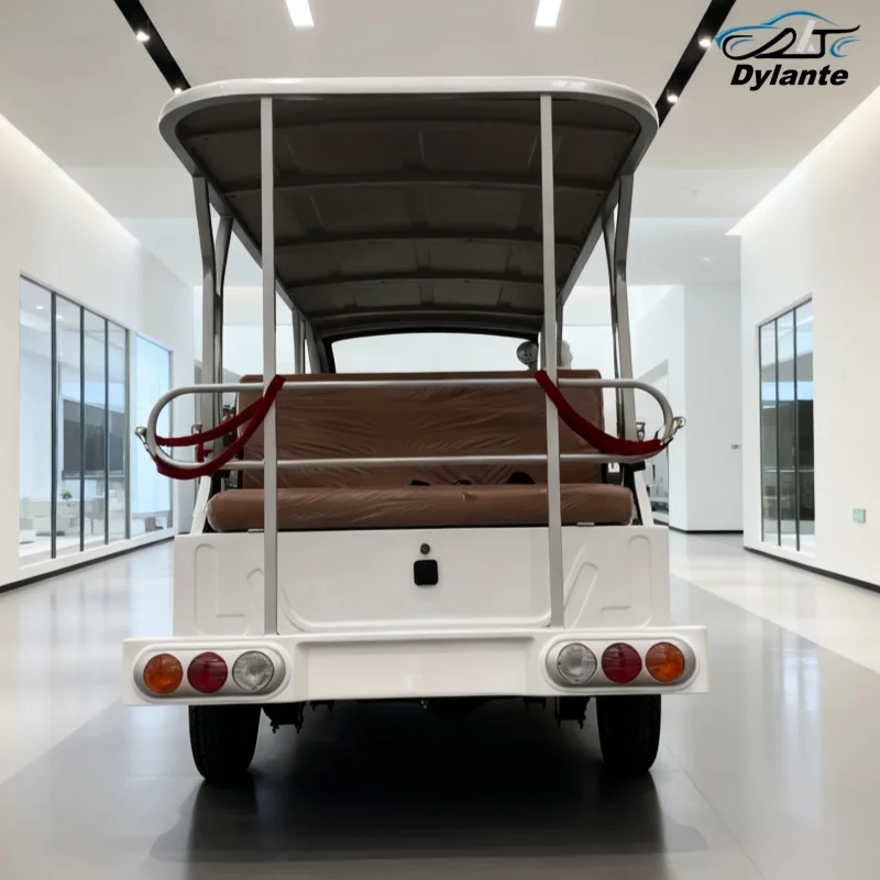 

Customizable 8-14 Seater Electric Sightseeing Bus New 72V Bus Airport Shuttle Tourist Resort Sightseeing Bus Free Custom Color