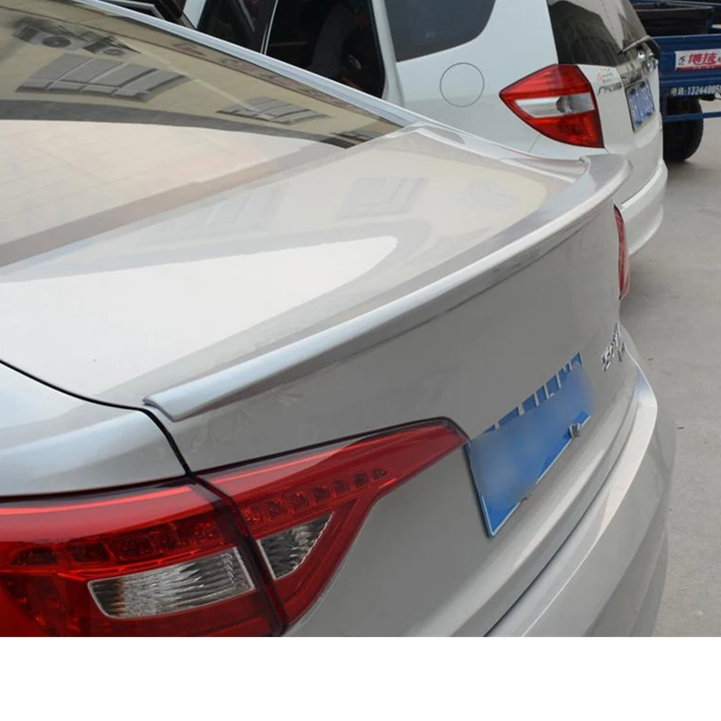 For Hyundai Sonata 2014 2015 2016 Spoiler Wings ABS Material Car Trunk Rear Tail Lip Body Kit