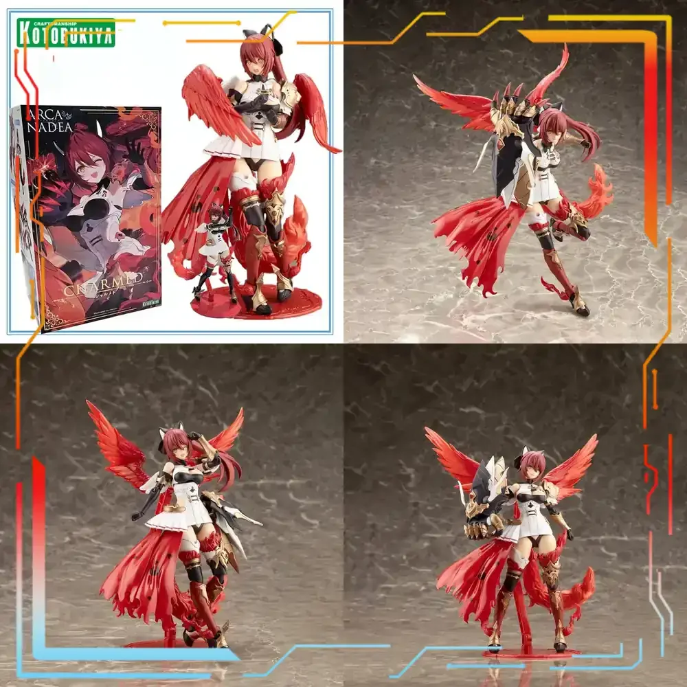 

Kotobukiya Arcanadea Charmed Mobile Suit Girl Action Figure Blazing Angel Model Kit Official Licensed Collectible Toy for