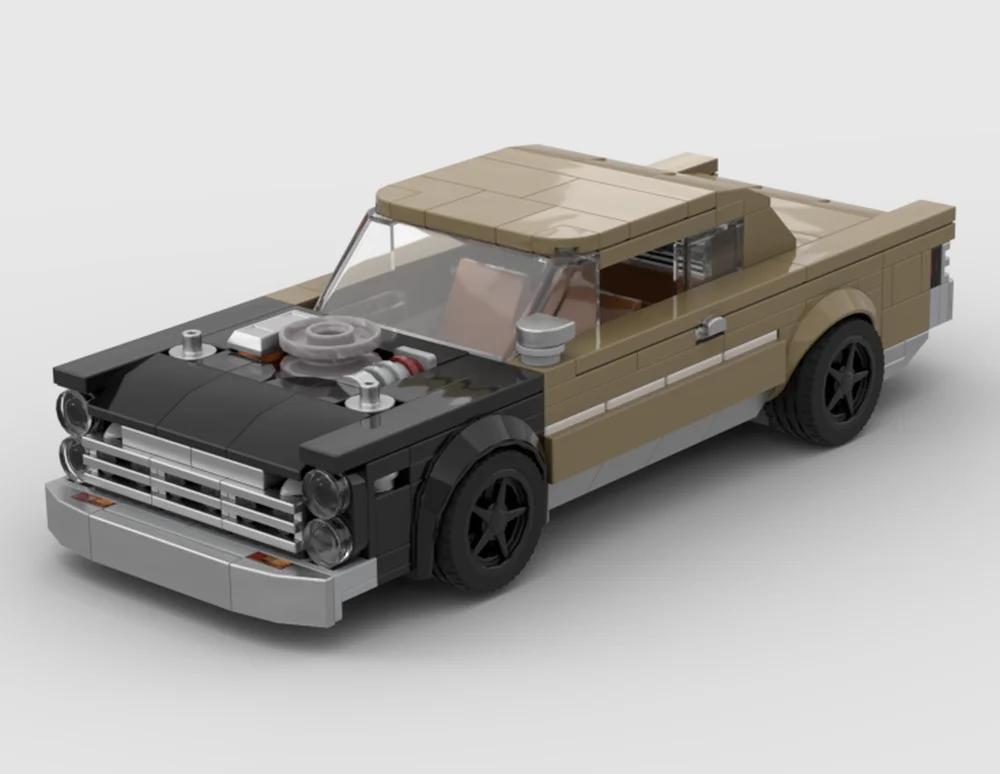 

2024 Mercury Comet City Speed Champions Racer Cars Спортивный автомобиль Строительные блоки Moc Креативные гаражные игрушки Рождественский подарок ребенку