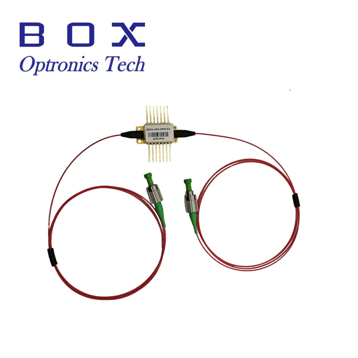 1064nm High Gain SOA Semiconductor Optical Amplifier 30dB Gain Low Noise Figure Fiber Optic Signal