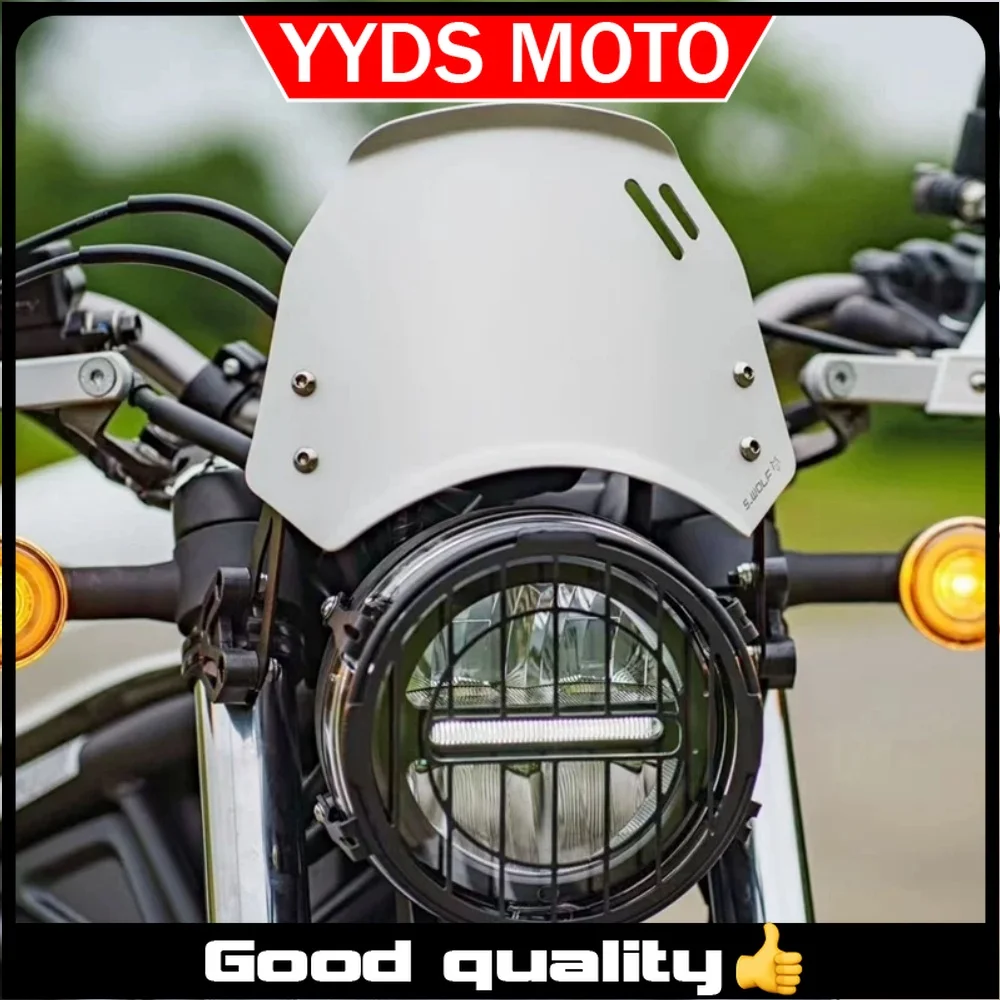 

For HONDA Rebel 300 500 CM300 500 hood deflector aluminum alloy small windshield front windshield for honda rebel cm300 500