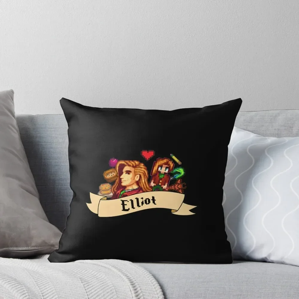 

Elliot Stardew Valley Throw Pillow Sitting Cushion Cushion Child Pillow Covers Decorative pillow