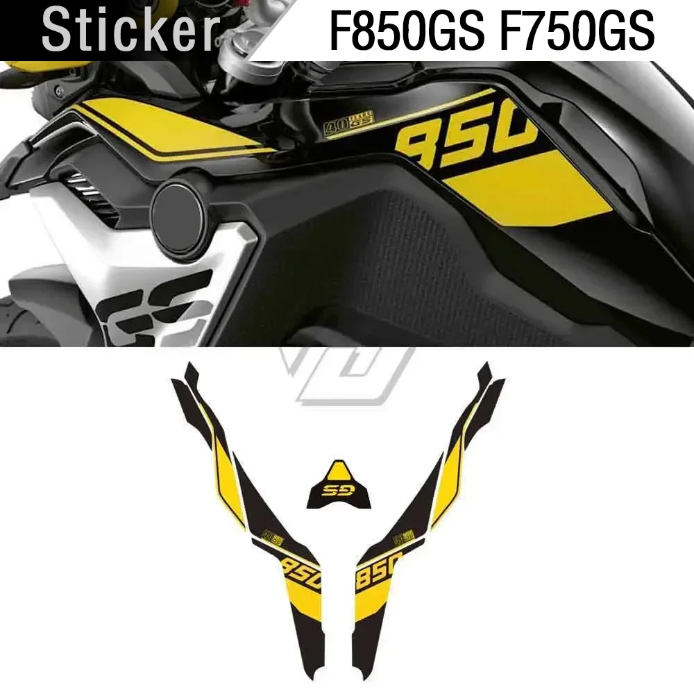 

Для BMW F850GS F750GS 2018-2021 40-летний комплект наклеек для модификации кузова мотоцикла