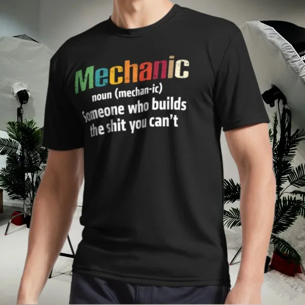 Noun Mechanic   Car T-Shirt