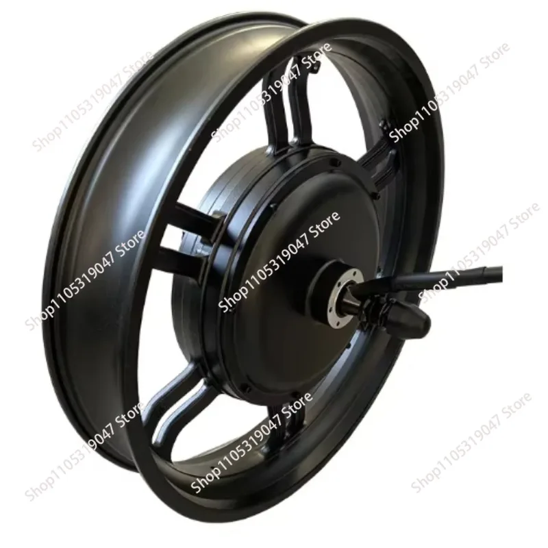 2000W60km/h20 Inch Toothless Fat Bicycle Front and Rear Wheels Snowmobile Off-road Vehicle Wheel Hub Motor 20x4.0 view 2