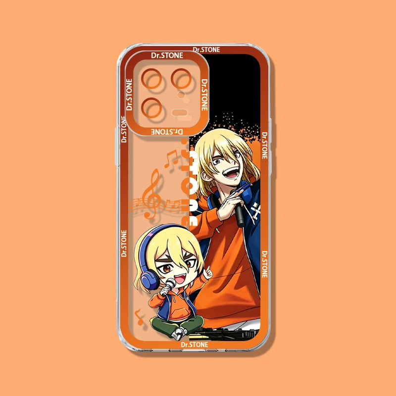 D-Dr.STONE Senku Ishigami Case for Xiaomi Mi 11T 14T 13T 12T 15T Pro Max Xiaomi 17 Ultra 15 14 13 12 11 Lite 5G NE Phone Cover view 5