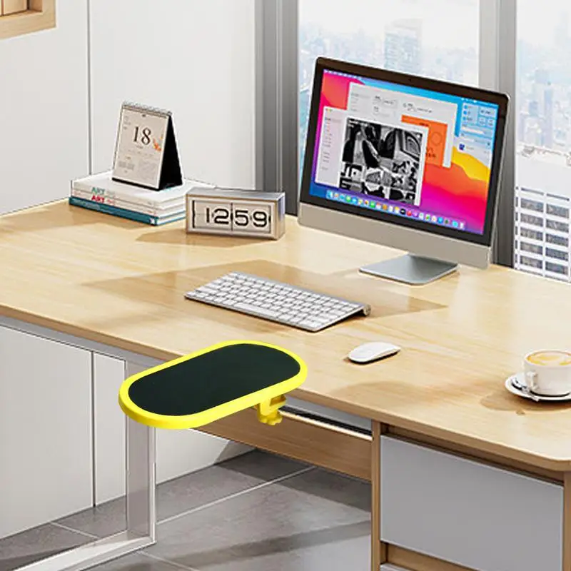 Adjustable Arm Rotating Wrist Support Extended Mousepad Armrest for Computer Ergonomic Hand Comfort Mouse Pad Shoulder Protect