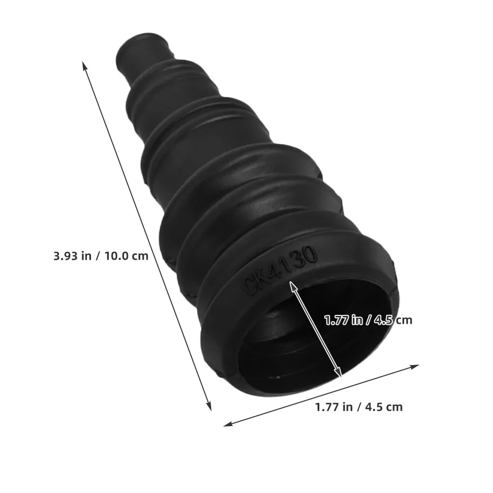 4Pcs Rubber Wire Grommet Set Universal Car Firewall Boot for Automotive Cable Management Weather Uv Resistant Vibration