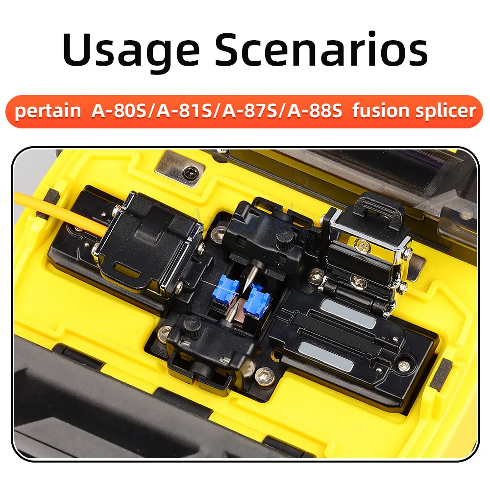 Fusion Splicer Original สาม-In-One CLAMP A-60F/A-87S/A-81S/A-88S/A-80S/A-86S ร่องสายจัมเปอร์ Pigtail Bare Fiber