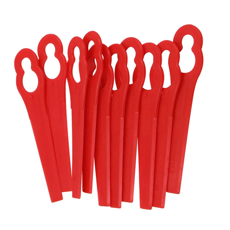 150pcs Set Plastic Lawn Mower Blades Patio Lawn Garden Lawn Mower Lawn Mower Plastic Blade Garden Suplies