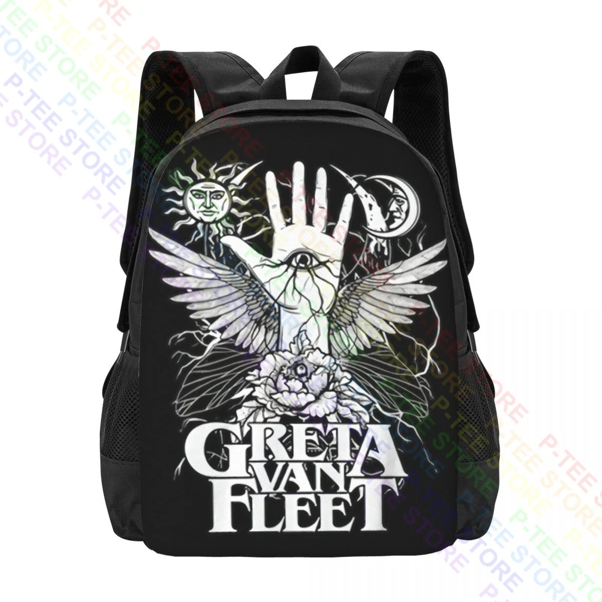 Greta Van Fleet Poster P-243Backpack Large Capacity Print Gym Tote Bag